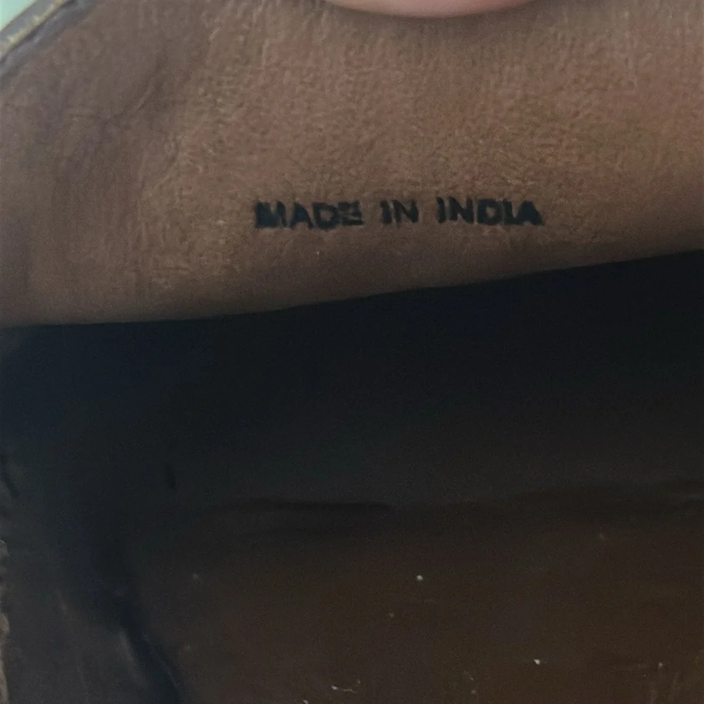 Cold Haan country Brown Leather woven Loafers - Picture 5 of 9